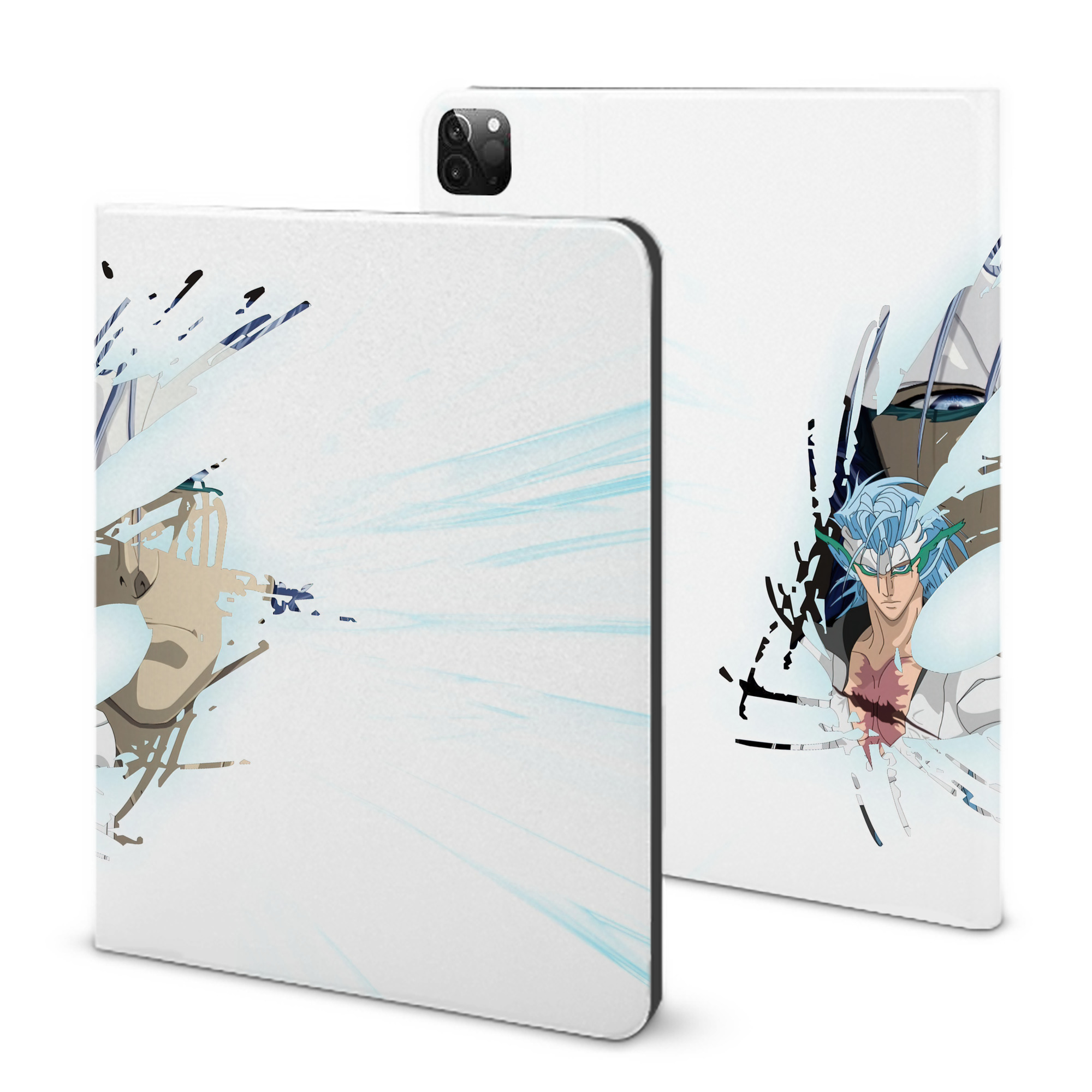 （画像用） ブリーチ BLEACH IPadケース ペンホルダー付き ブックスタイルデザイン